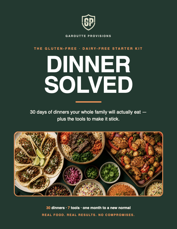 The Dinner Solved book, set on the table