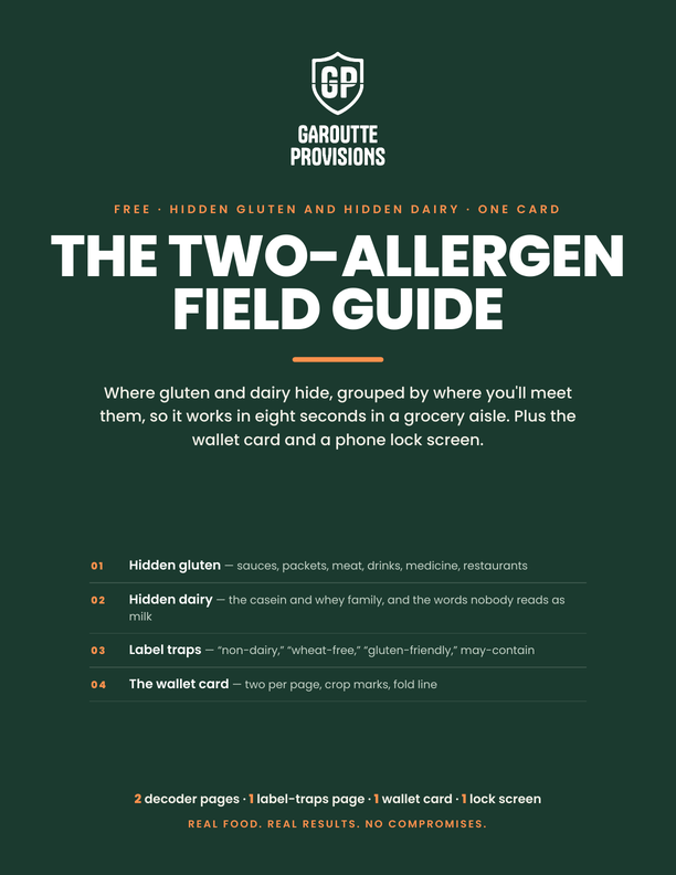 The Two-Allergen Field Guide cover